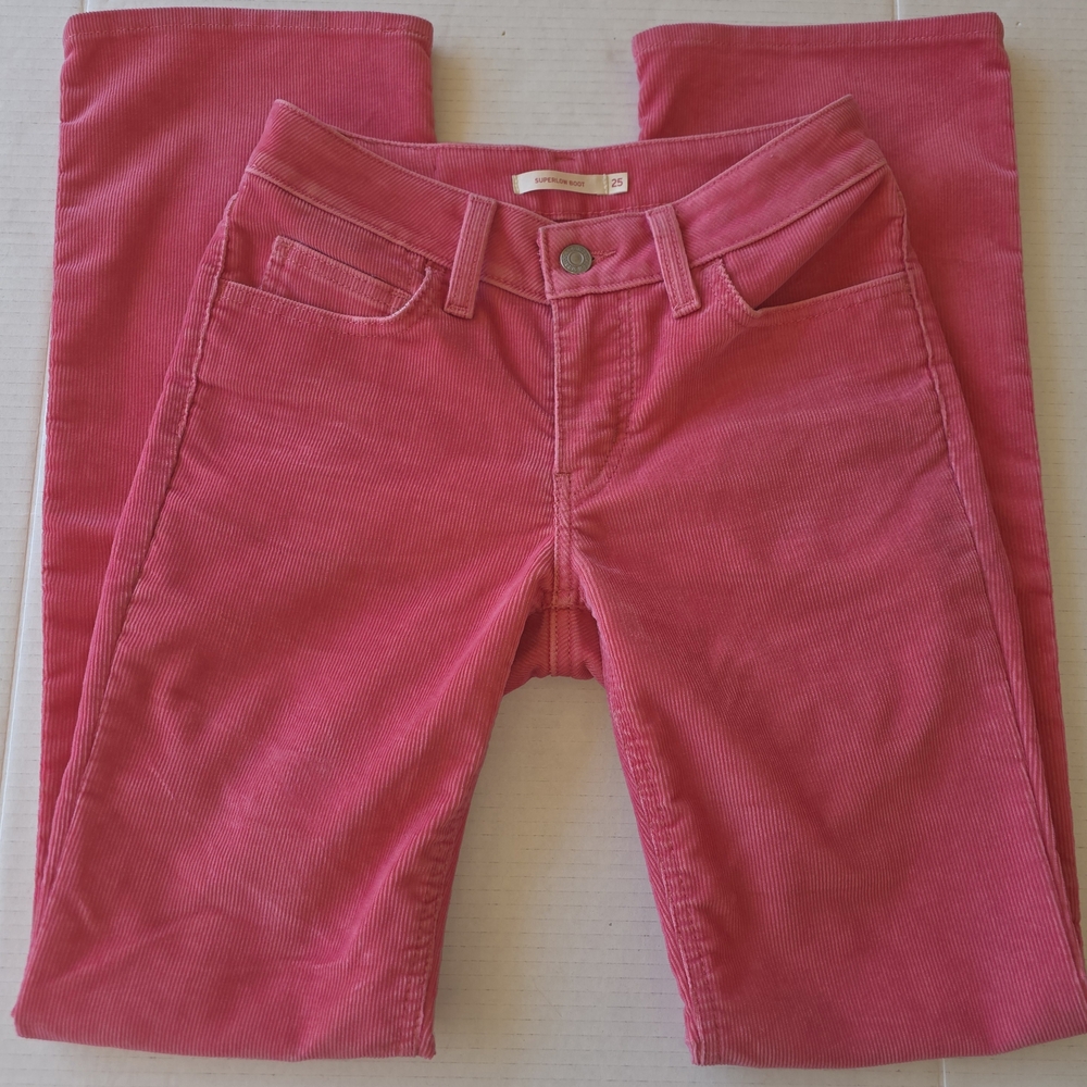 Levi's Rose Pink Corduroy Pants
